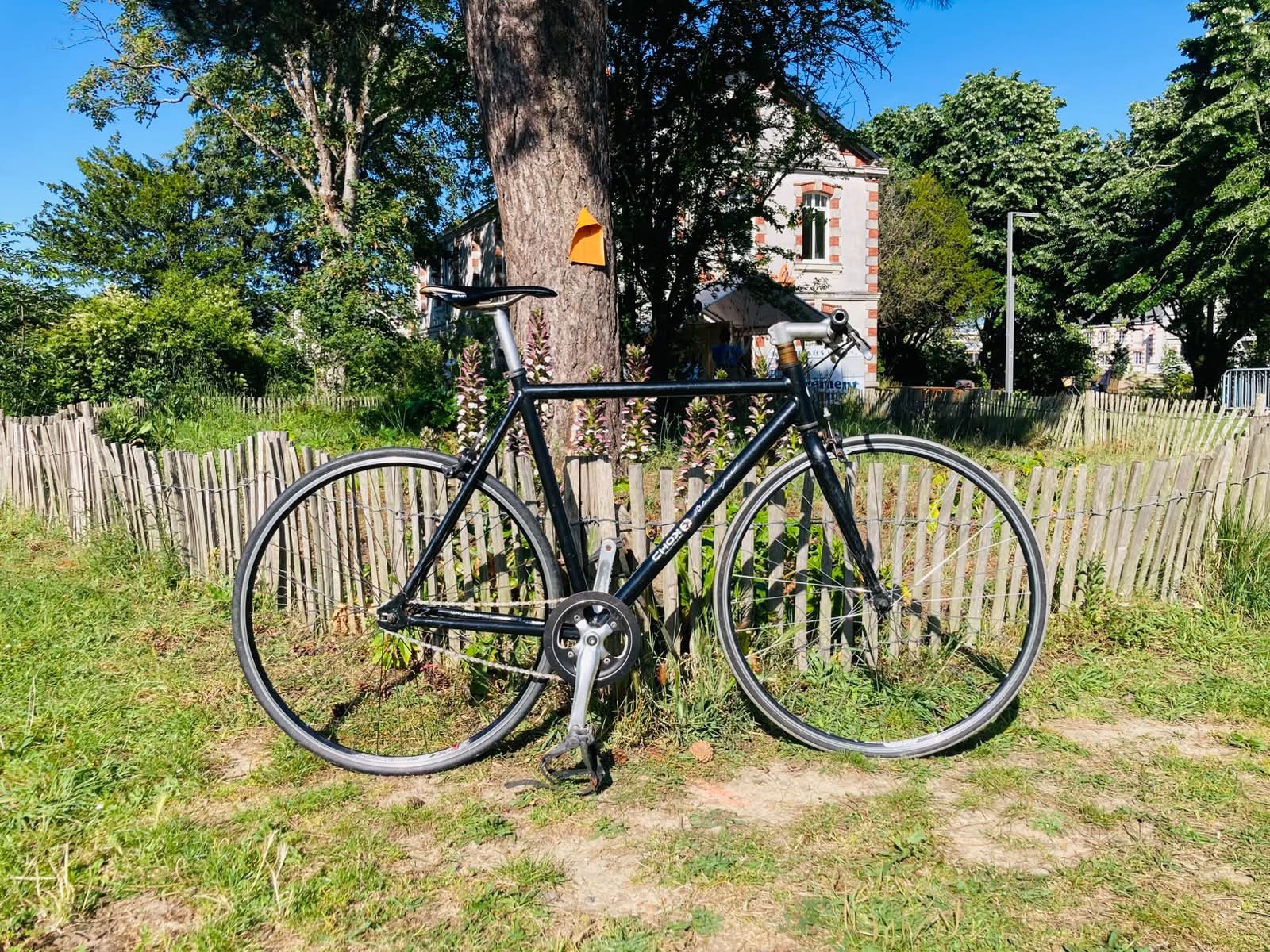 Fixie/Mono (flip-flop) noir