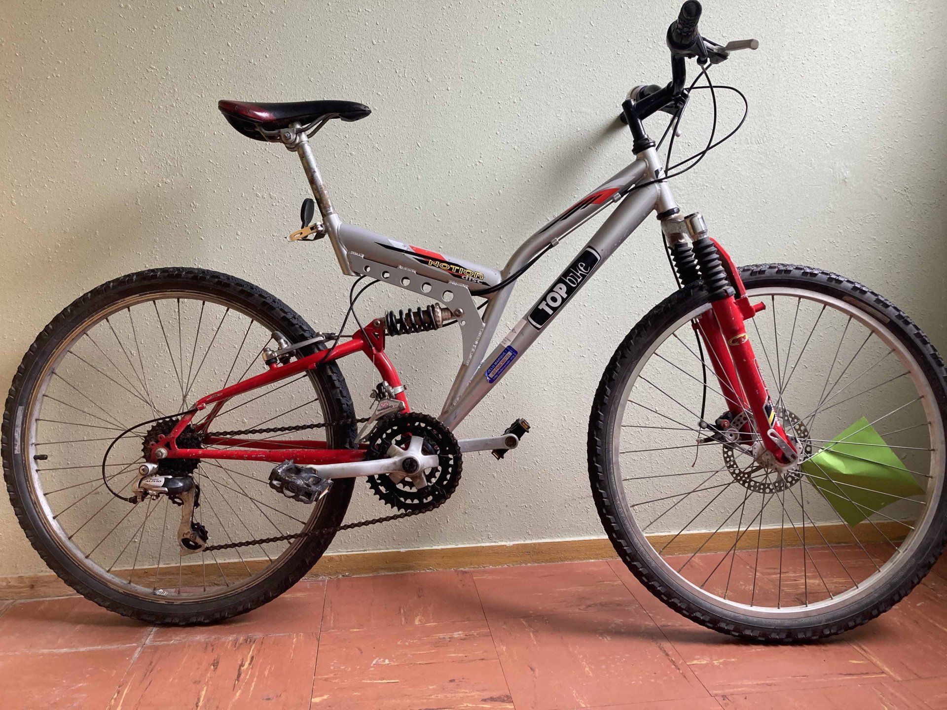VTT suspendu Top bike 26 pouces