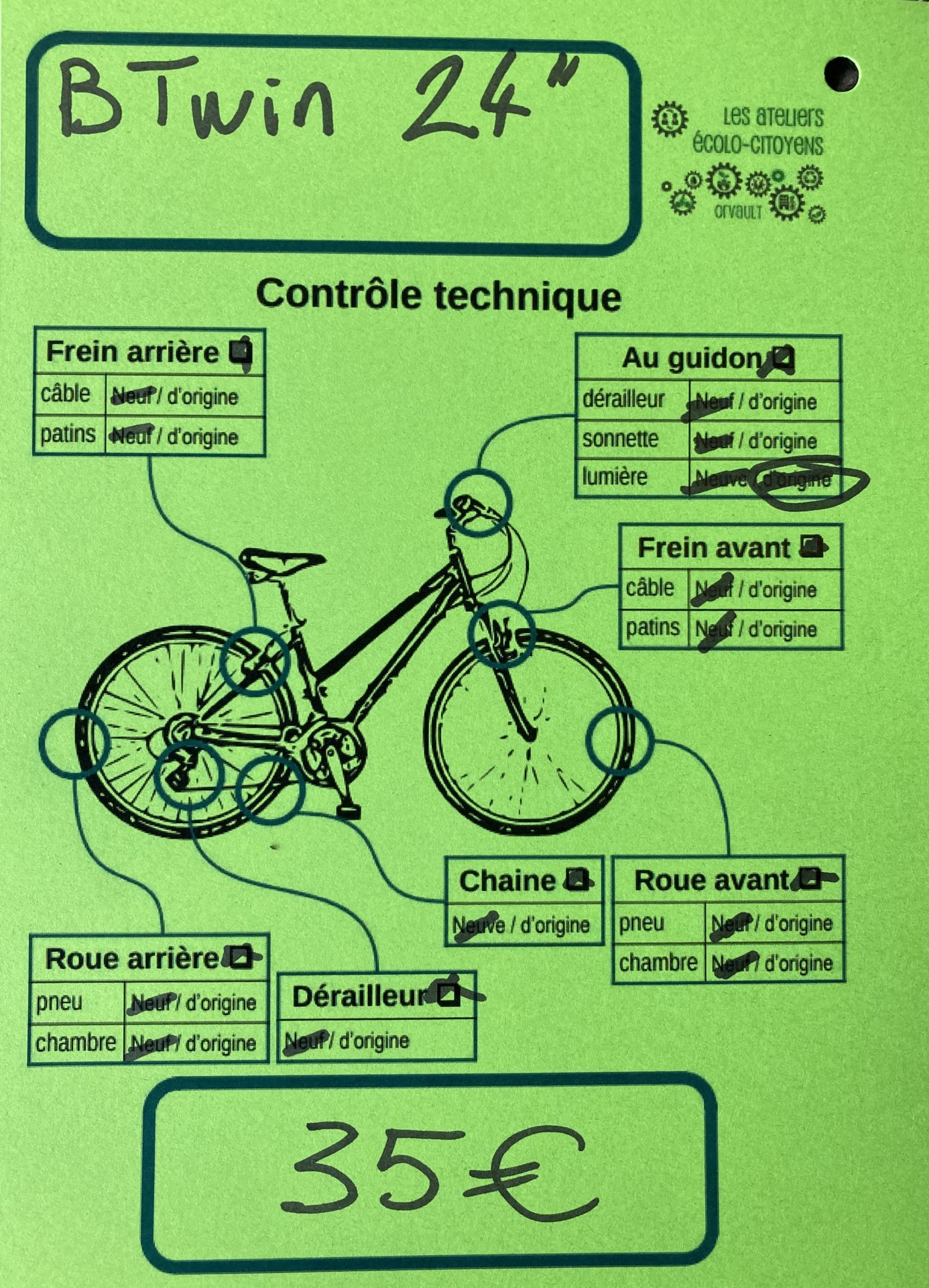 Btwin 24 pouces