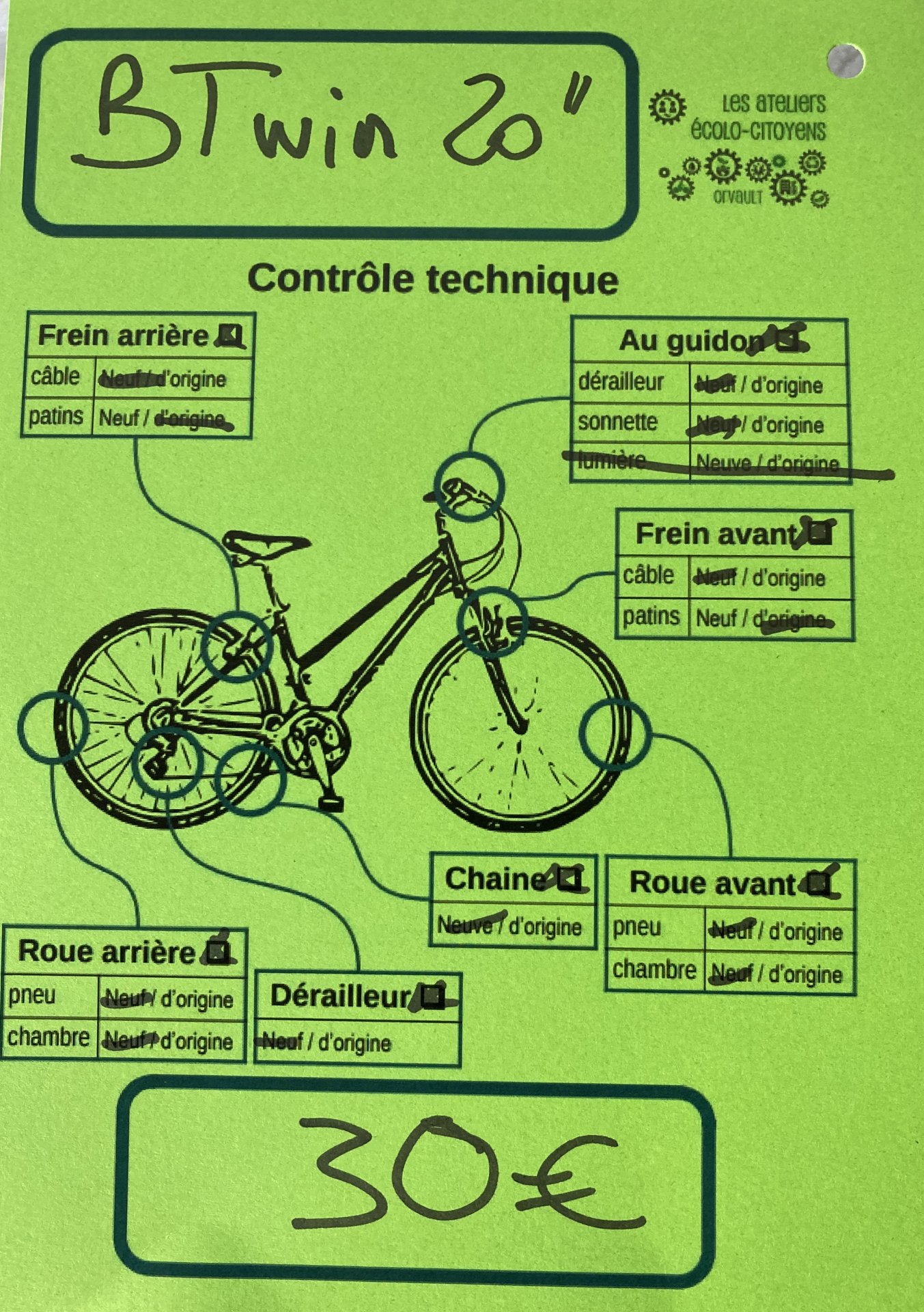Btwin 20 pouces